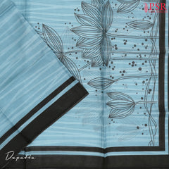 Steel Blue Kota Dress Material