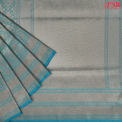 Teal Blue Summer Silk Saree