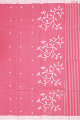Brink Pink Bengal Cotton Saree