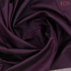 Dark Burgundy Soft Silk Saree