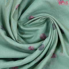 Turquoise Blue Ghicha Cotton Saree
