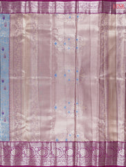 Tint Blue Art Silk Tissue Saree