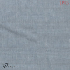 Sky Blue Byloom Cotton Saree