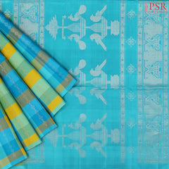 Shades Of Blue Soft Silk Saree