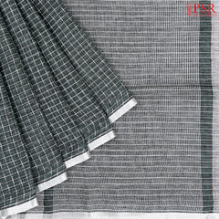 Pine Grove Linen Saree