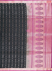 Black Soft Art Silk Saree