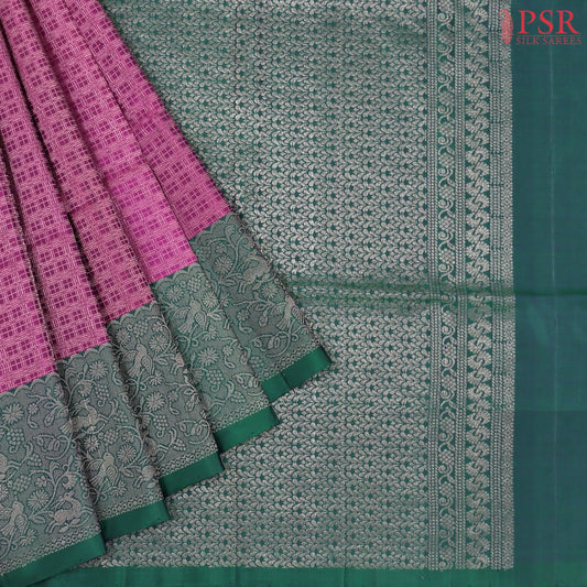 Fandango Purple Soft Silk Saree