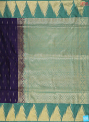 Dark Indigo Soft Art Silk Saree