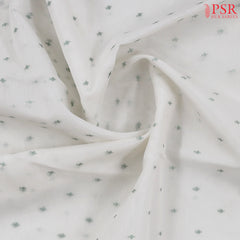 Off White Organza Embroidery Saree