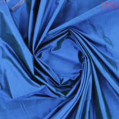 Peacock Blue Nine Yards Pure Silk Saree