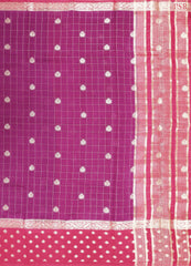 Dark Purple Assam Saree
