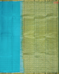 Capri Blue Arani Silk Saree