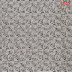 Ashly Grey Linen Print Running Material