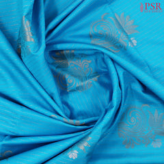 Chintamani Blue Soft Art Silk Saree