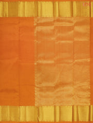 Marigold Orange Cotton Silk Saree