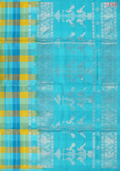 Shades Of Blue Soft Silk Saree