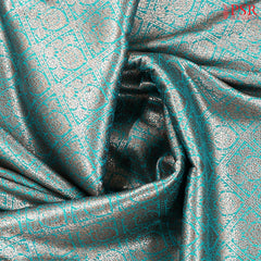 Teal Blue Summer Silk Saree