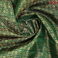 Emerald Green Bridal Kanchipuram Silk Saree