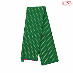 Emerald Green Kanchipuram Silk Saree