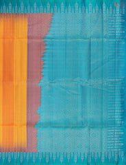 Marigold Yellow Soft Silk Saree