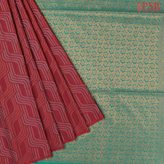 Maroon Soft Art Silk Saree