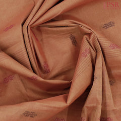 Dark Sandstone Orange Kovai Cotton Saree