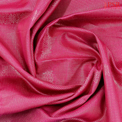 Cerise Pink Soft Silk Saree