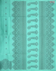 Turquoise Soft Silk Saree