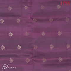 Dark Boysenberry Purple Soft Silk Saree