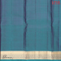 Dark Purple Fancy Kanchipuram Silk Saree