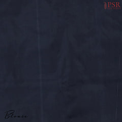 Black Blue Soft Art Silk Saree