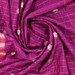 Dark Purple Assam Saree