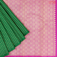 Emerald Green Kanchipuram Silk Saree