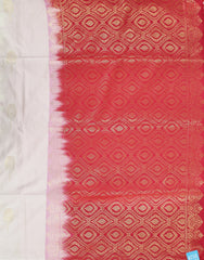Light Cream Beige Soft Art Silk Saree
