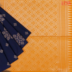Dark Blue Soft Art Silk Saree