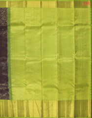 Dark Violet Kanchipuram Silk Saree