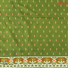 Burgundy Ikkat Tussar Saree