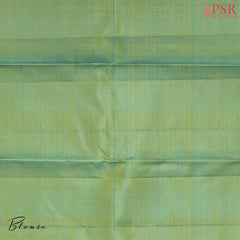 Capri Blue Arani Silk Saree