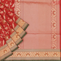Red Summer Silk Saree