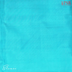 Shades Of Blue Soft Silk Saree