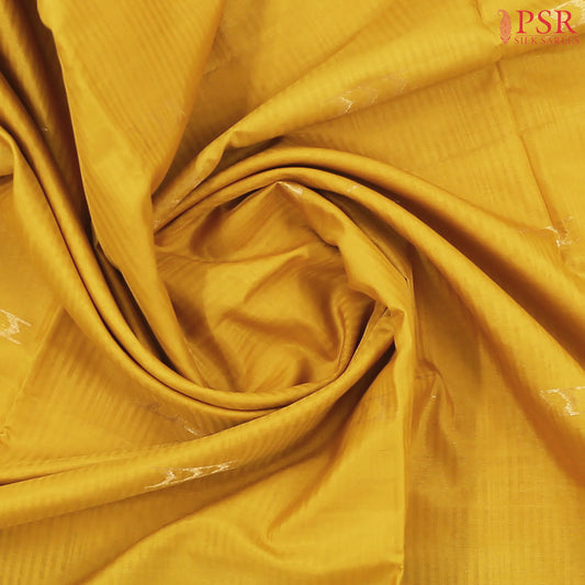 Mustard Yellow Soft Silk Saree