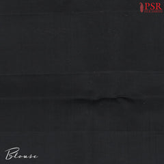 Black Kanchipuram Silk Saree