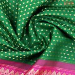 Emerald Green Kanchipuram Silk Saree