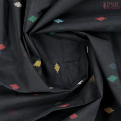 Black Bengal Cotton Saree