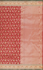 Red Summer Silk Saree