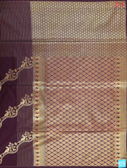 Brown Soft Art Silk Saree