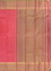 Hot Pink Kanchipuram Silk Saree