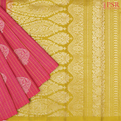 Brink Pink Soft Silk Saree