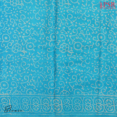 Light Blue Modal Silk Saree