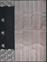Black Kanchipuram Silk Saree